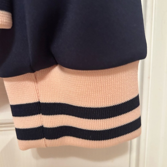 Pinkish peach and navy Blue Track Suit - Picture 6 of 9